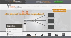 Desktop Screenshot of centralderedes.com