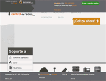 Tablet Screenshot of centralderedes.com